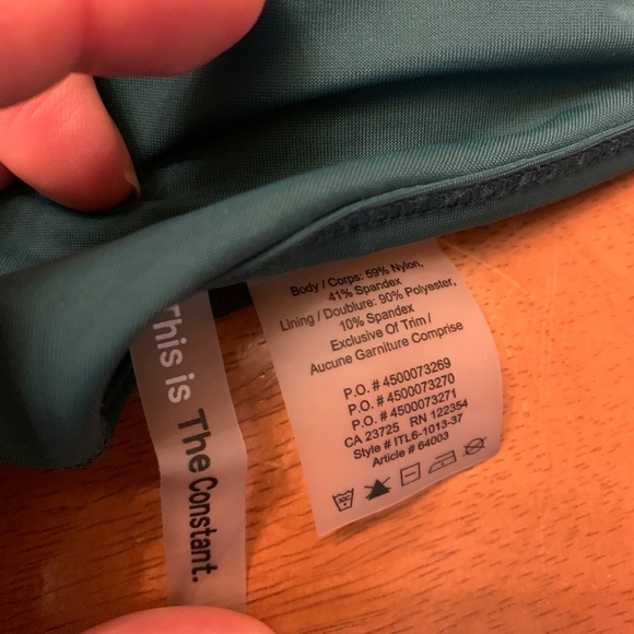 The Constant Green high neck sports bra size small - Picture 7 of 11